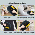 Say goodbye to pet hair chaos! 🐾✨ Check out our 2-in-1 Electrostatic Grooming Gloves for cats & dogs! Reusable, washable, and safe for your furry friends! 🐶🐱 #PetCare #GroomingEssentials