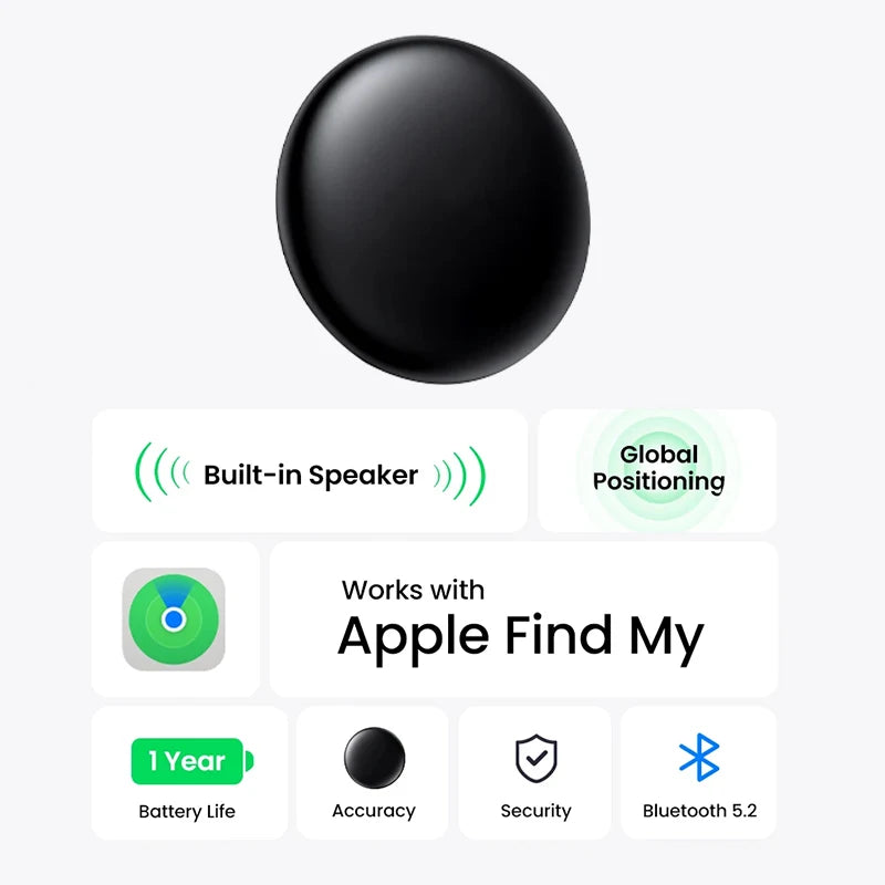 Anti-Lose Tracker Positioning Far Away Finder for Apple Find My Voice Locate Suitcase Keys Bag Toys Smart Tag for IOS Iphone