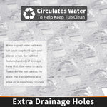 Say goodbye to slippery showers! 🛁✨ Check out our Non-Slip Shower Bath Mat with secure suction cups and a built-in drain hole! Perfect for your bathroom! #HomeEssentials #BathroomSafety