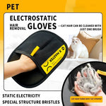 Say goodbye to pet hair chaos! 🐾✨ Check out our 2-in-1 Electrostatic Grooming Gloves for cats & dogs! Reusable, washable, and safe for your furry friends! 🐶🐱 #PetCare #GroomingEssentials