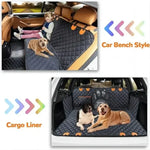 Keep your pup safe and comfy on the road with our Waterproof Dog Car Seat Cover! 🐾🚗 Features a cozy hammock design, a visual mesh window for easy viewing, and side zippers for extra protection. Perfect for pet parents on the go! 🐶✨