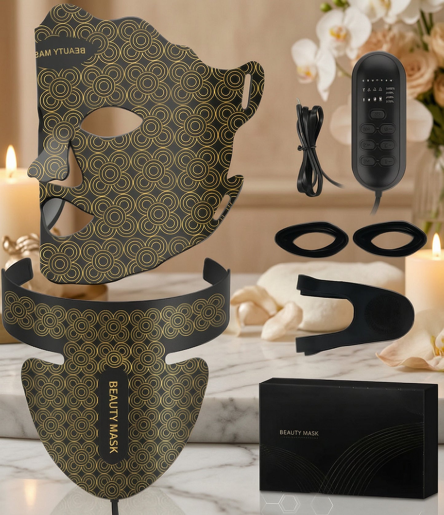 Transform Your Skin: Luxe LED Rejuvenation Mask