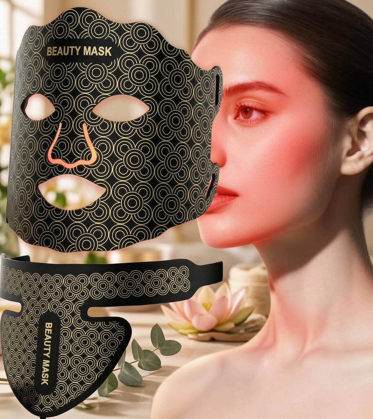 Transform Your Skin: Luxe LED Rejuvenation Mask