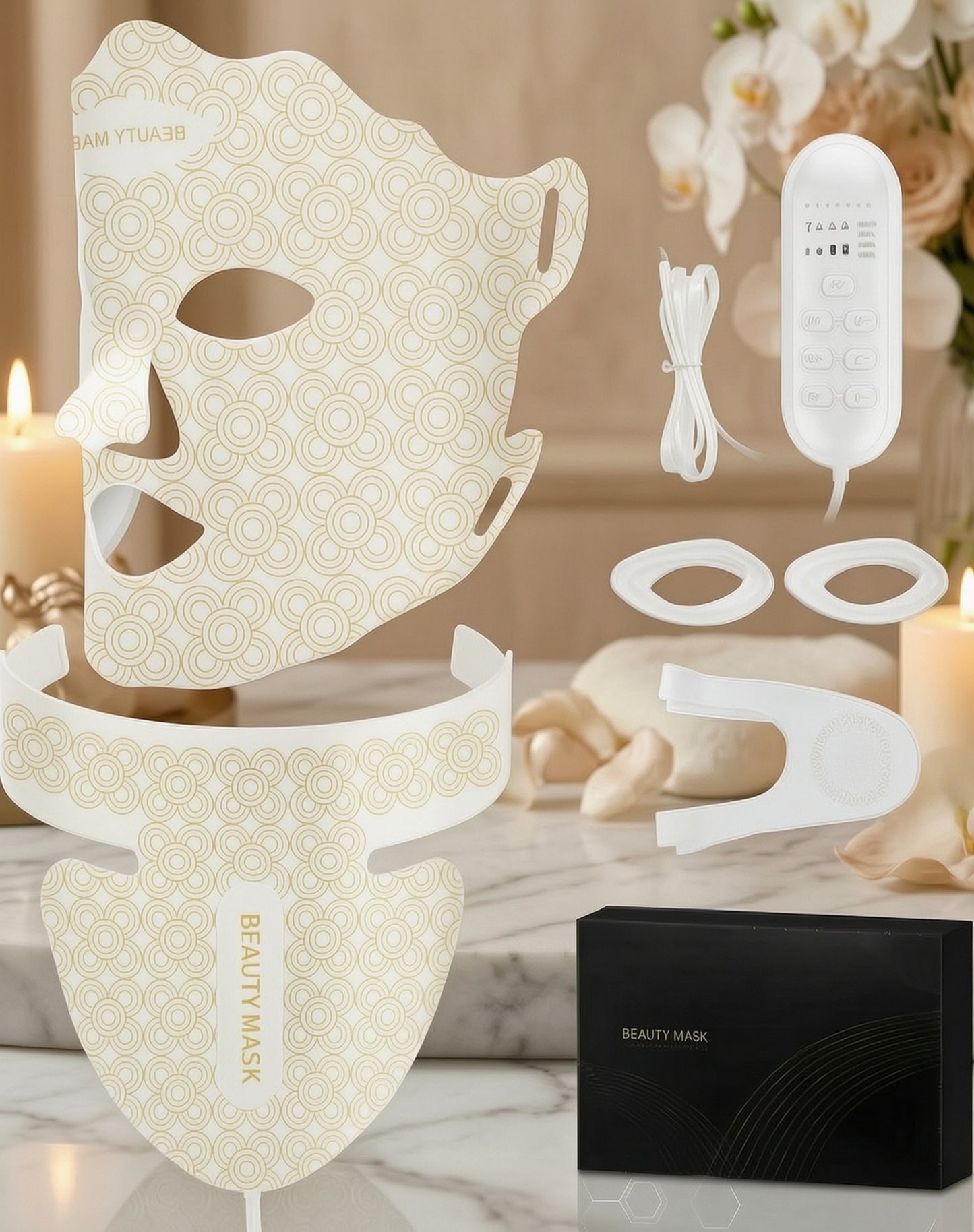 Transform Your Skin: Luxe LED Rejuvenation Mask