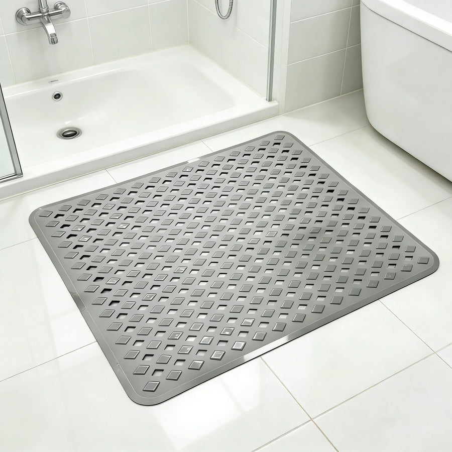 Say goodbye to slippery showers! 🛁✨ Check out our Non-Slip Shower Bath Mat with secure suction cups and a built-in drain hole! Perfect for your bathroom! #HomeEssentials #BathroomSafety