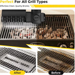 Say goodbye to stubborn grill grime! 🔥✨ Meet the ultimate cordless electric grill brush – your new BBQ cleaning bestie! Rechargeable, adjustable, and perfect for heavy oil stains. Get your grill sparkling clean in no time! 🧼💪 #BBQ #GrillCleaning #OutdoorCooking
